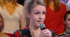 Margaux dans l'émission "N'oubliez pas les paroles" sur France 2.