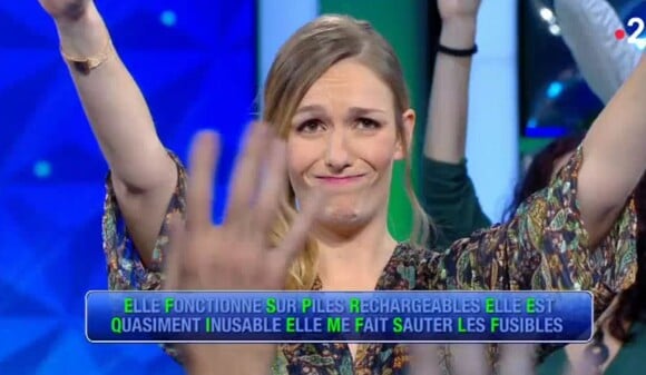 Margaux dans "N'oubliez pas les paroles", le 22 janvier 2020, sur France 2.