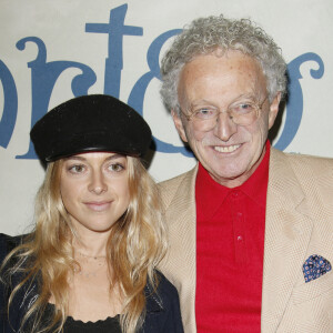 Nelson Monfort et sa fille Victoria à la première du spectacle "CORTEO" du Cirque du Soleil à l'AccorHotels Arena Bercy à Paris. © Christophe Aubert via Bestimage