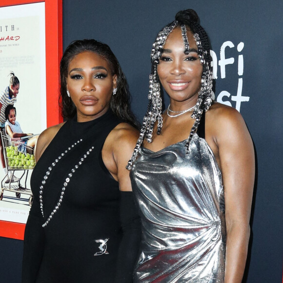 Serena Williams, Venus Williams à la première du film "La méthode Williams" à Los Angeles