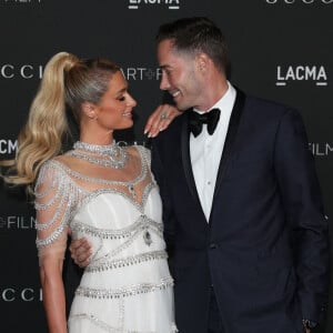 Paris Hilton, Carter Reum - 10e "Annual Art+Film Gala" organisé par Gucci à la "LACMA Art Gallery" à Los Angeles, le 6 novembre 2021.