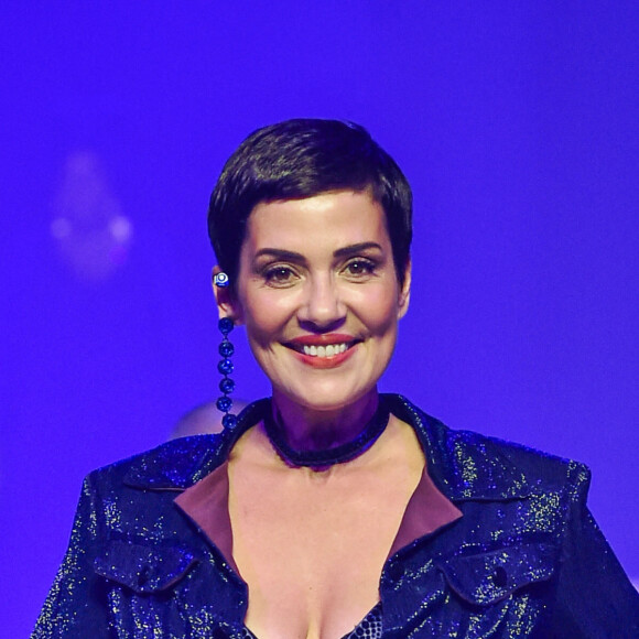 Cristina Cordula - Défilé de mode Haute-Couture printemps-été 2020 "Jean Paul Gaultier" à Paris. Le 22 janvier 2020