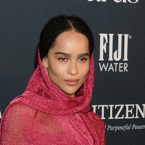 Zoe Kravitz au photocall de la soirée "InStyle Awards 2021" à Los Angeles, le 15 novembre 2021.