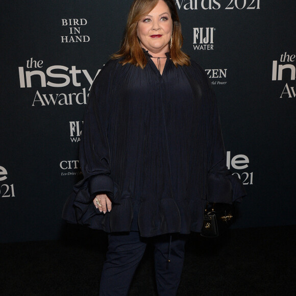 Melissa McCarthy au photocall de la soirée "InStyle Awards 2021" à Los Angeles, le 15 novembre 2021.