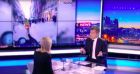 Extrait de la matinale de CNews présentée par Laurence Ferrari avec Gérald Darmanin comme invité