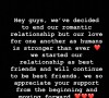 Camilla Cabello et Shawn Mendes annoncent leur rupture sur Instagram. Le 18 novembre 2021.