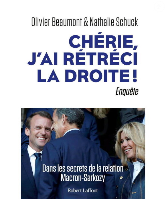Le livre Chéri, j'ai rétréci la droite de d'Olivier Beaumont et Nathalie Schuck (éditions Robert Laffont). Parution le 18 novembre