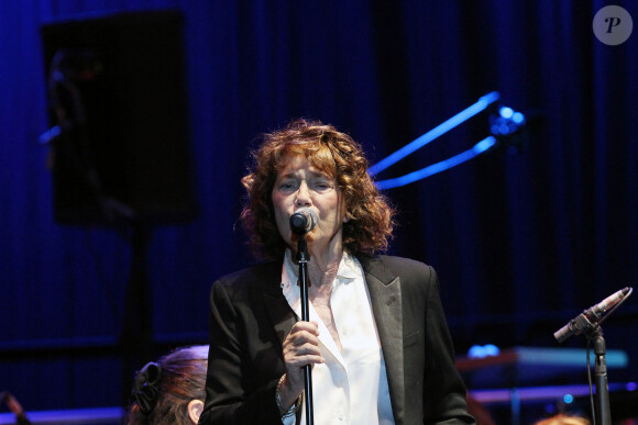 Jane Birkin en concert lors du festival "Les nuits au Botanic" à Madrid. Le 17 juillet 2019 