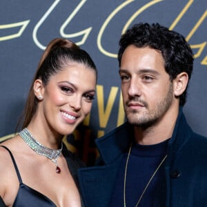 Iris Mittenaere, Diego El Glaoui - Photocall du défilé Etam Live Show 2021 à l'Opéra Garnier à Paris le 4 octobre 2021. © Tiziano Da Silva / Bestimage 