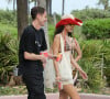 Bella Hadid et son petit ami Marc Kalman à la plage à Miami