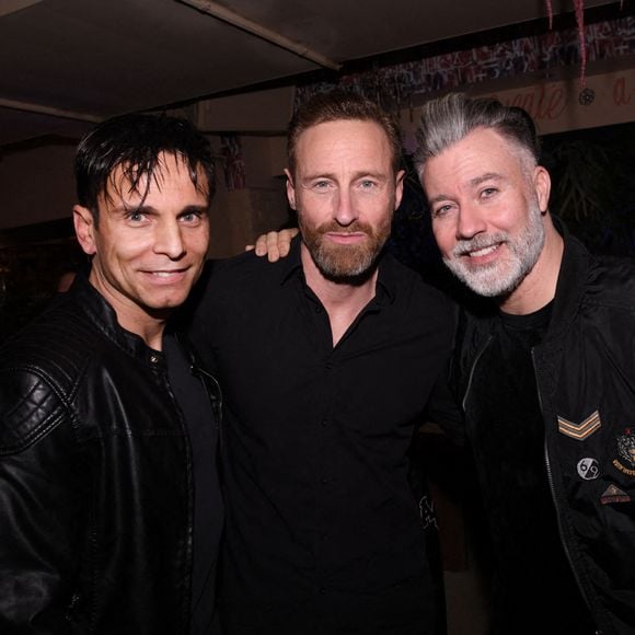 Exclusif - Allan Théo, Frank Delay, Chris Keller - Concert privé du groupe Génération Boys Band, au Gipsy hôtel à Paris. © Rachid Bellak/Bestimage