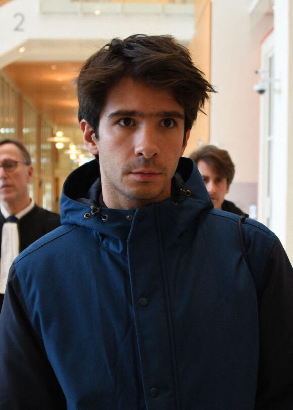 Juan Branco au Palais de justice de Paris, le 18 février 2020.