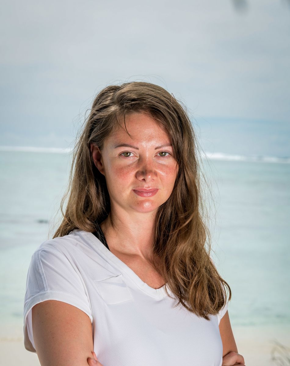 Alexandra dans "Koh-Lanta, La Légende", émission spéciale célébrant le vingtième anniversaire du jeu de survie de TF1.