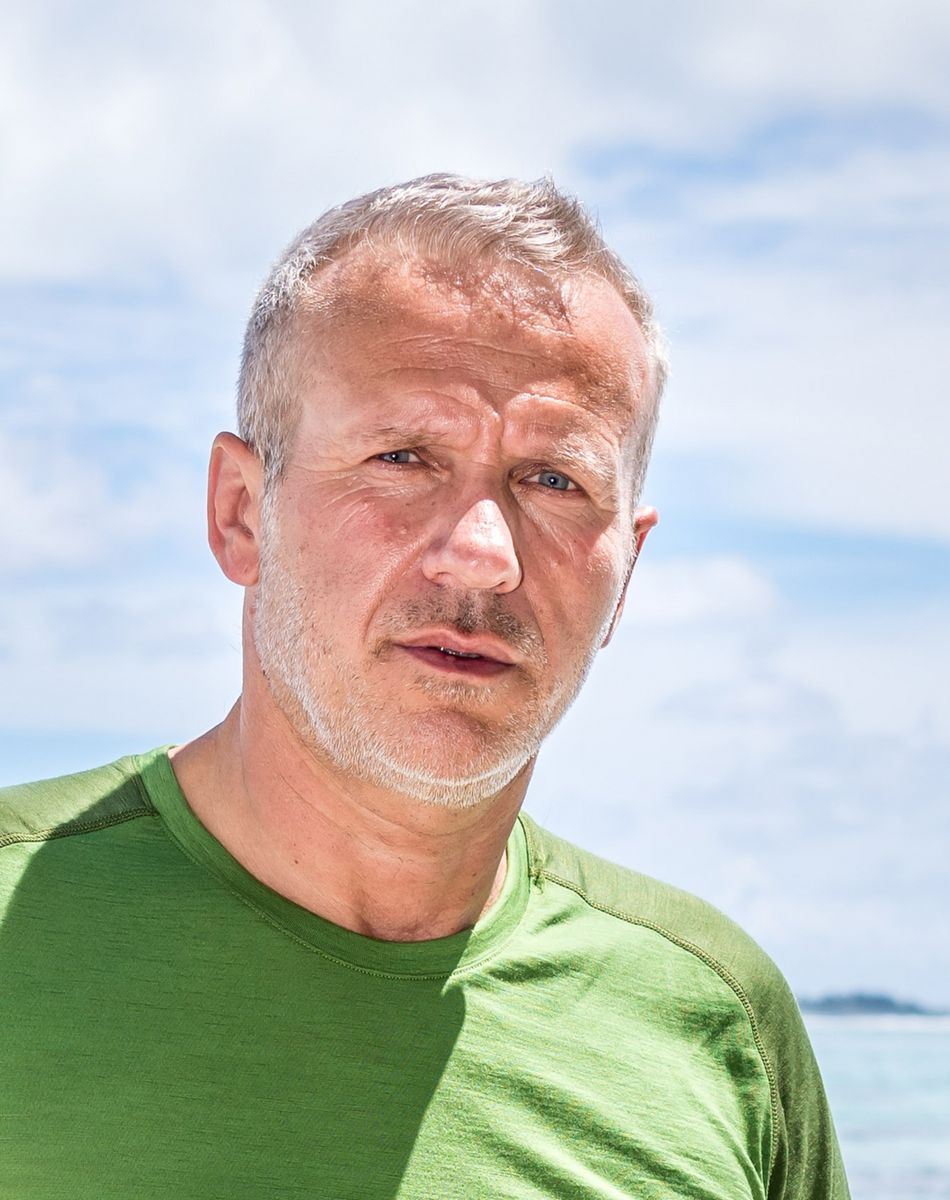 Patrick dans "Koh-Lanta, La Légende", émission spéciale célébrant le vingtième anniversaire du jeu de survie de TF1.