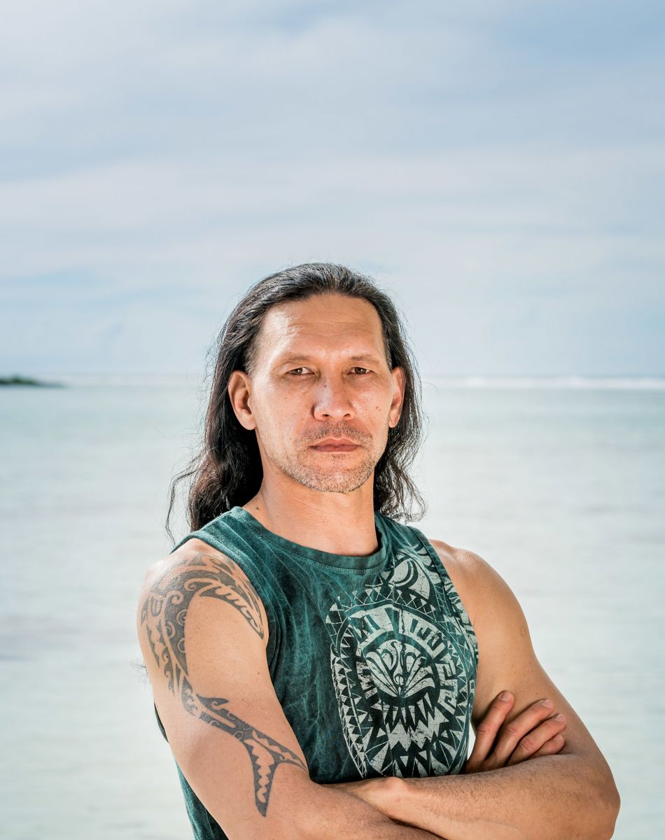 Teheiura dans "Koh-Lanta, La Légende", émission spéciale célébrant le vingtième anniversaire du jeu de survie de TF1.
