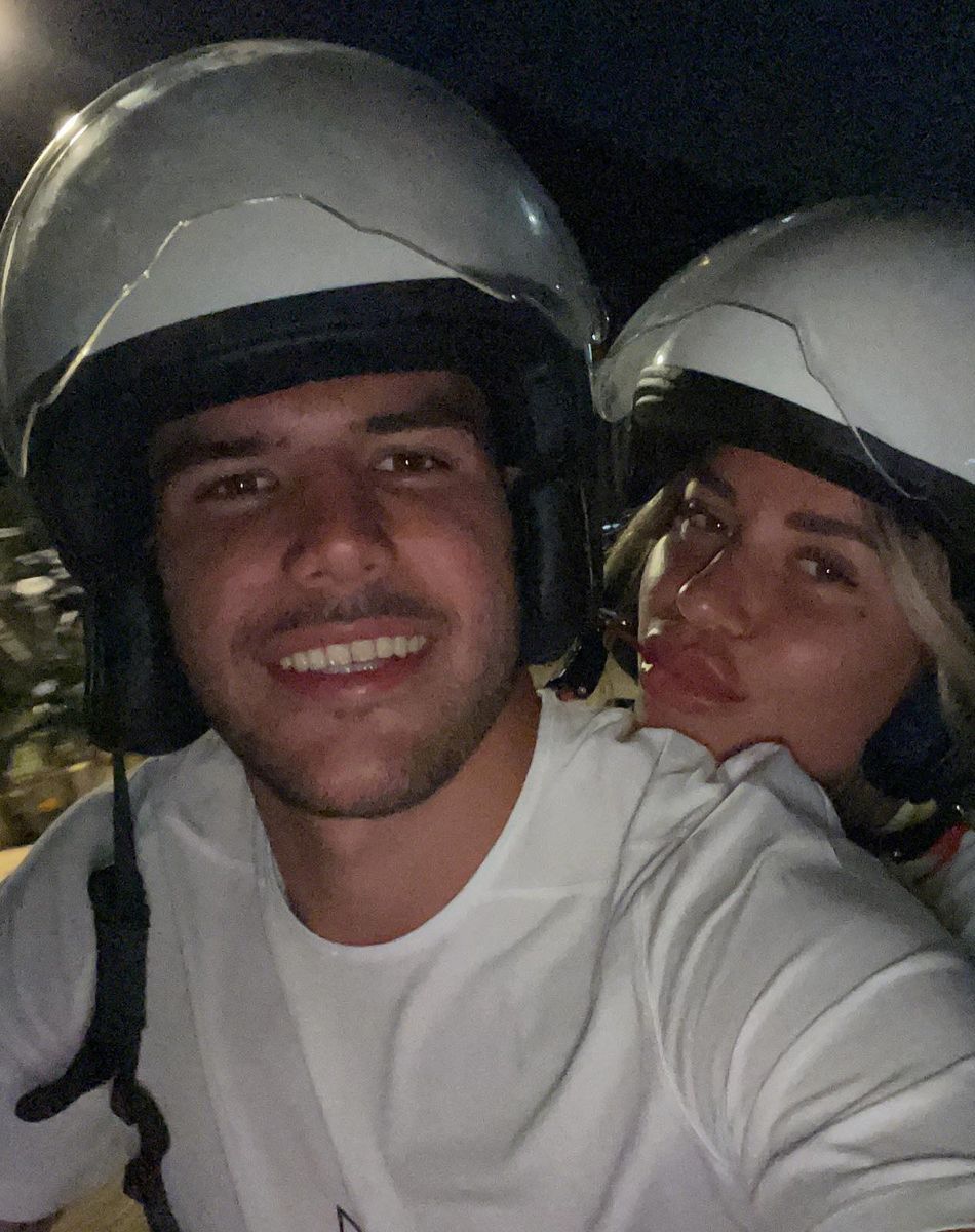 Théo Hernandez et Zoe Cristofoli.