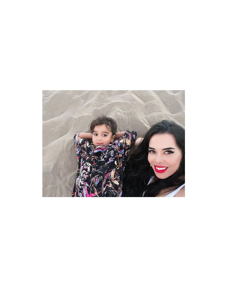 Beatriz Luengo et son fils Angelo sur Instagram. Le 12 août 2020.