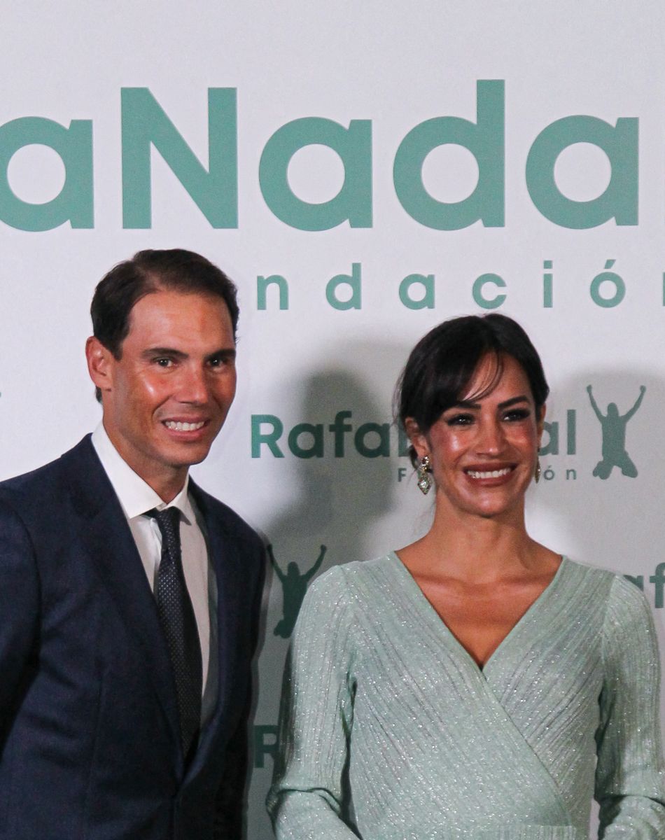 Rafael Nadal, fondateur de Rafa Nadal Foundation et Begona Villacis, vice-maire de Madrid - Rafael Nadal fête le 10 ème anniversaire de son association "RafaNadal Foundation" au Consulat italien à Madrid, le 18 novembre 2021.