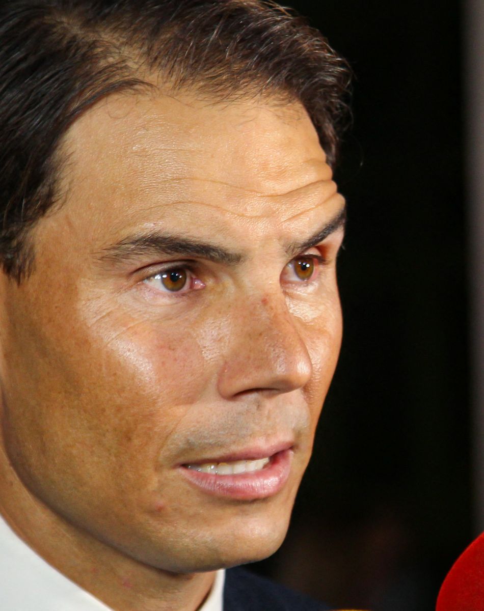 Rafael Nadal, fondateur de Rafa Nadal Foundation - Rafael Nadal fête le 10 ème anniversaire de son association "RafaNadal Foundation" au Consulat italien à Madrid, le 18 novembre 2021.