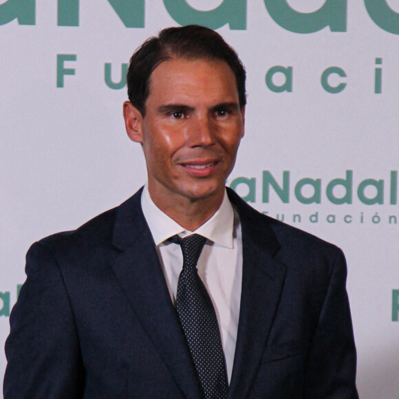 Rafael Nadal, fondateur de Rafa Nadal Foundation - Rafael Nadal fête le 10 ème anniversaire de son association "RafaNadal Foundation" au Consulat italien à Madrid, le 18 novembre 2021.