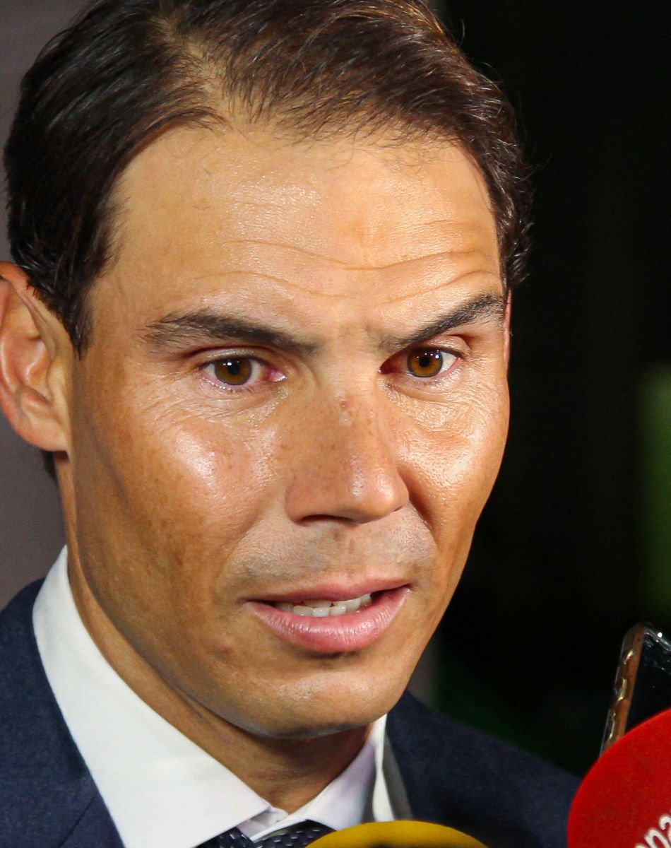 Rafael Nadal, fondateur de Rafa Nadal Foundation - Rafael Nadal fête le 10 ème anniversaire de son association "RafaNadal Foundation" au Consulat italien à Madrid, le 18 novembre 2021.