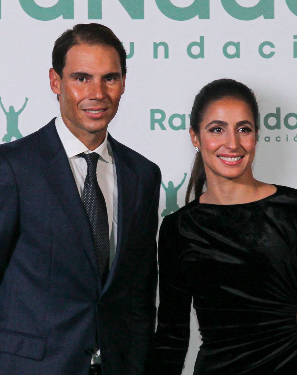 Rafael Nadal, fondateur de Rafa Nadal Foundation et Xisca Perello (femme de Rafael Nadal), directrice générale de Rafa Nadal Foundation - Rafael Nadal fête le 10 ème anniversaire de son association "RafaNadal Foundation" au Consulat italien à Madrid.
