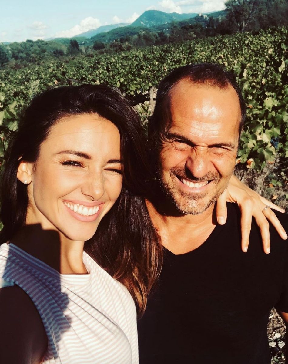 Delphine Wespiser et Roger Erhart sur Instagram. Le 24 septembre 2020.