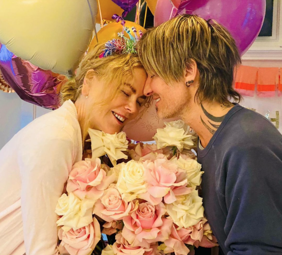 Keith Urban et son épouse Nicole Kidman. Juin 2021.