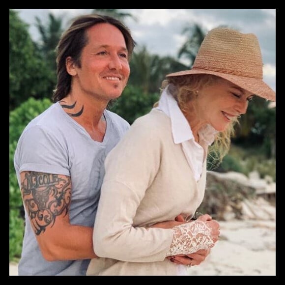 Nicole Kidman a adressé un clin d'oeil à son mari Keith Urban pour Thanksgiving.