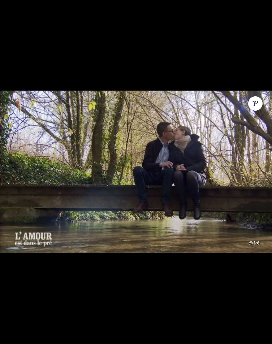 Hervé et sa prétendante Stéphanie dans "L'amour est dans le pré 2021", le 25 octobre, sur M6