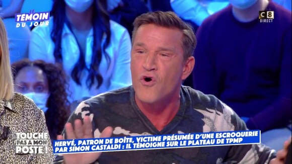 Benjamin Castaldi s'énerve contre Hervé sur le plateau de "TPMP".