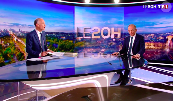 Intervention d'Eric Zemmour sur TF1 lors du journal télévisé de 20H présenté par Gilles Bouleau le 30 novembre 2021