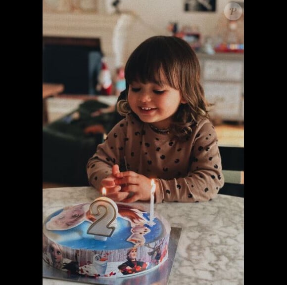 Maggy, la fille d'Alizée et Grégoire Lyonnet, a célébré ses 2 ans.