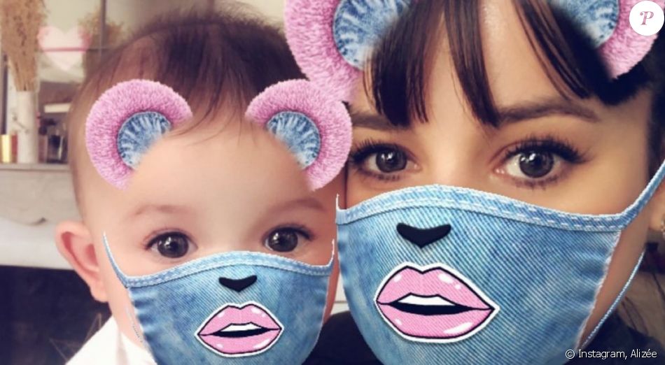 Alizée et sa fille Maggy sur Instagram. Le 2 janvier 2021.