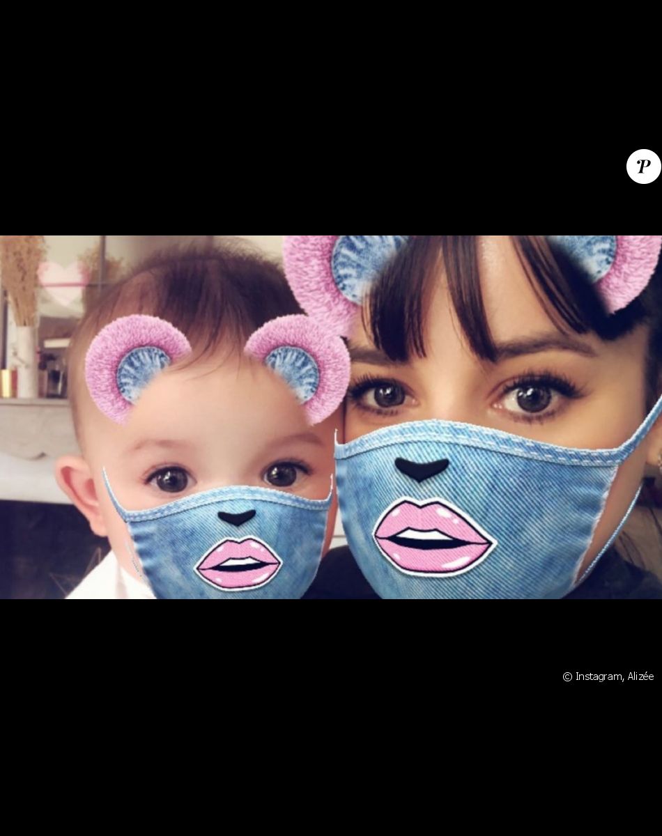 Alizée et sa fille Maggy sur Instagram. Le 2 janvier 2021.