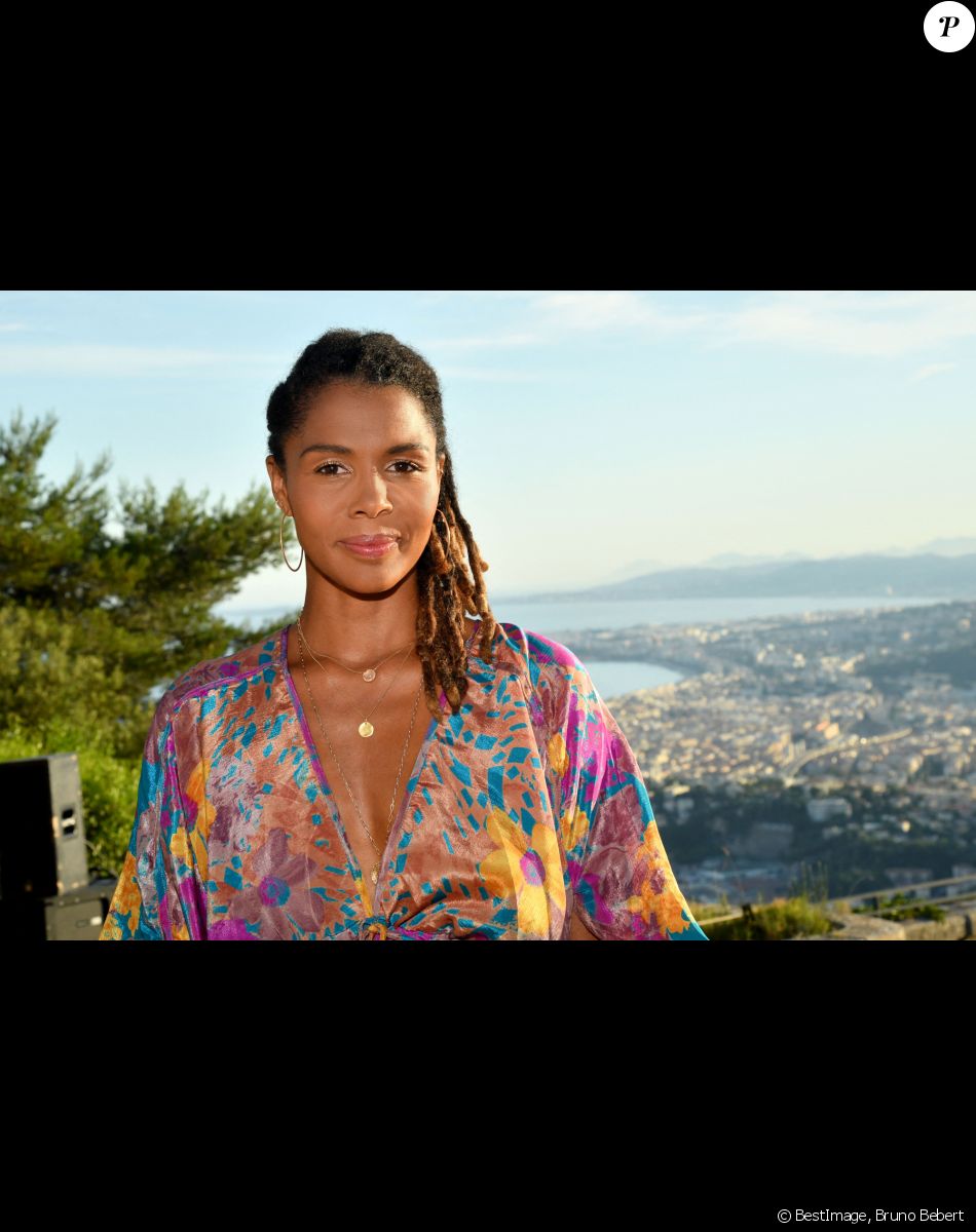 Exclusif - La chanteuse Ayo en concert dans le cadre des Nice Jazz Air Sessions sur le site de l'Observatoire de Nice. © Bruno Bebert / Bestimage