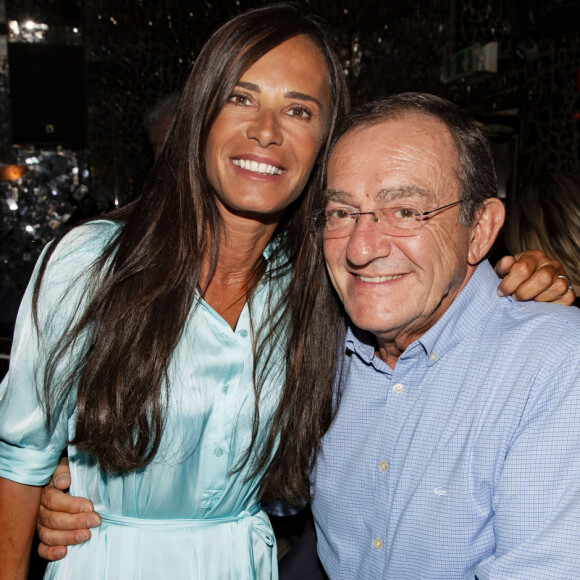 Exclusif - Nathalie Marquay et son mari Jean-Pierre Pernaut - Soirée au Don Camilo pour le lancement du clip "Radio Aktébo" de l'association Aktebo au profit des enfants malades à Paris. © Jack Tribeca/Bestimage 