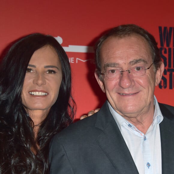 Jean-Pierre Pernaut et sa femme Nathalie Marquay - Soirée de gala de la comédie musicale "West Side Story" à la Seine Musicale à Boulogne-Billancourt le 16 octobre 2017. © Giancarlo Gorassini/Bestimage