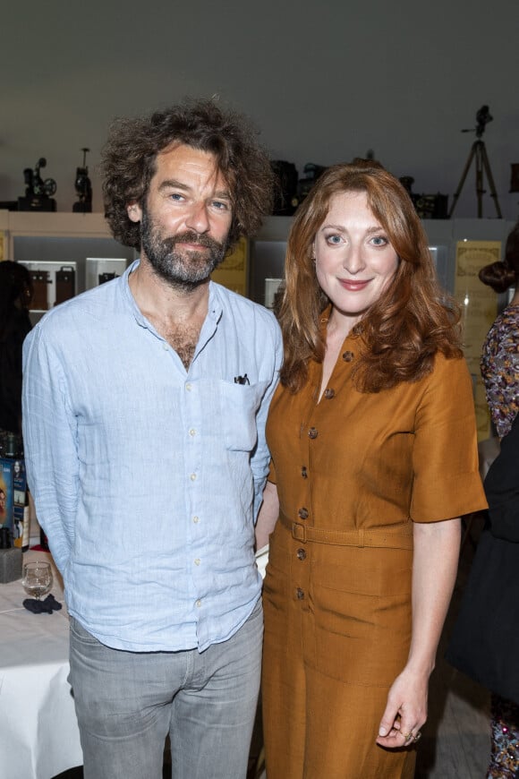 Exclusif - Sarah Stern et son compagnon en marge de la soirée d'ouverture du festival Plurielles à Compiègne le 11 juin 2021. © Pierre Perusseau / Bestimage 