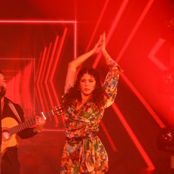 Exclusif - Kendji Girac en concert du 1er Casa Music Show, organisé par Kenza Cheddadi, au Sofitel Tour Blanche de Casablanca, Maroc, le 25 novembre 2021. © Philippe Doignon/Bestimage