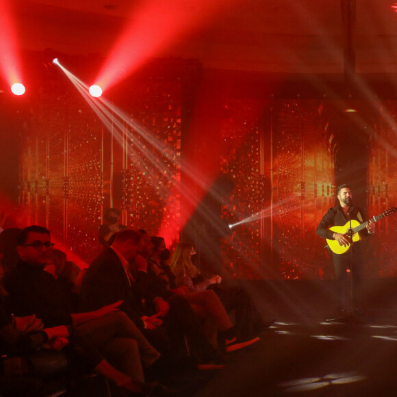 Exclusif - Kendji Girac en concert du 1er Casa Music Show, organisé par Kenza Cheddadi, au Sofitel Tour Blanche de Casablanca, Maroc, le 25 novembre 2021. © Philippe Doignon/Bestimage