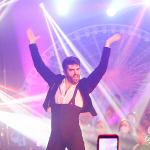 Exclusif - Kendji Girac en concert du 1er Casa Music Show, organisé par Kenza Cheddadi, au Sofitel Tour Blanche de Casablanca, Maroc, le 25 novembre 2021. © Philippe Doignon/Bestimage