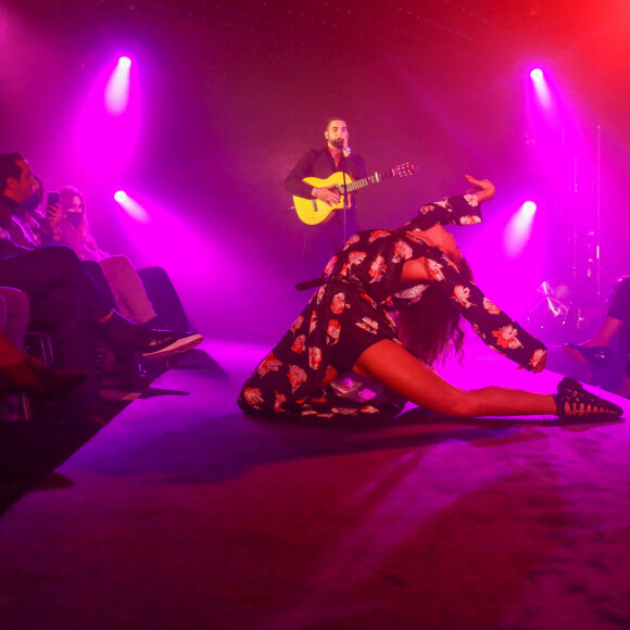 Exclusif - Kendji Girac en concert du 1er Casa Music Show, organisé par Kenza Cheddadi, au Sofitel Tour Blanche de Casablanca, Maroc, le 25 novembre 2021. © Philippe Doignon/Bestimage