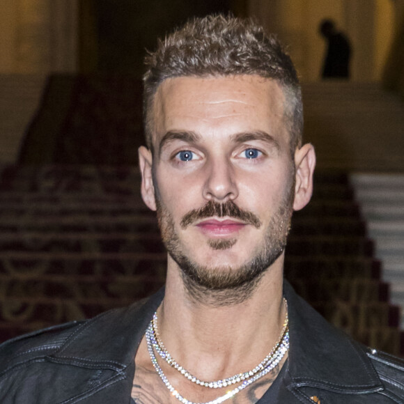 Info - Le chanteur M. Pokora annonce qu'il sera le prochain parrain du Téléthon - Info - Le chanteur M. Pokora annonce qu'il sera le prochain parrain du Téléthon - Matt Pokora au défilé Balmain PAP femme printemps / été 2019 à l'hôtel de ville de Paris le 28 septembre 2018. © Olivier Borde / Bestimage 
