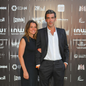 Xavier de Moulins et sa femme Anais Bouton (directrice des programmes de Paris Premiere) - Ouverture du Festival Marrakech du Rire 2015. Le 13 juin 2015 à Marrakech