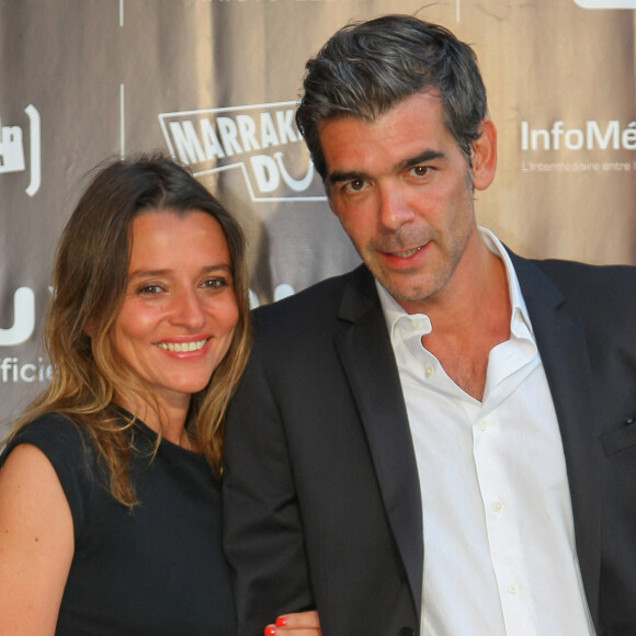 Xavier de Moulins et sa femme Anais Bouton (directrice des programmes de Paris Premiere) - Ouverture du Festival Marrakech du Rire 2015. Le 13 juin 2015 à Marrakech