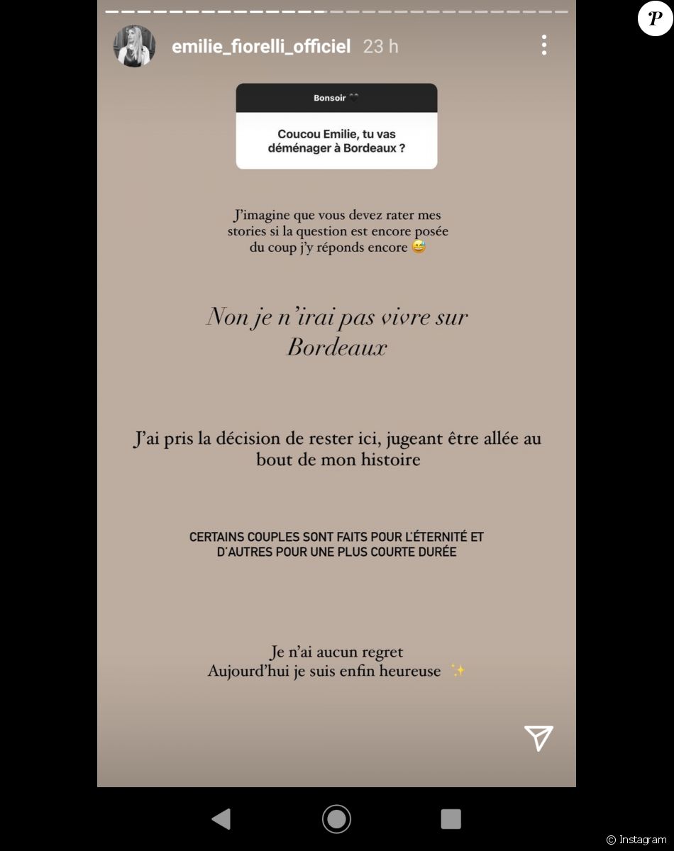Emilie Fiorelli annonce sa nouvelle rupture avec M'Baye Niang, le 6 décembre 2021