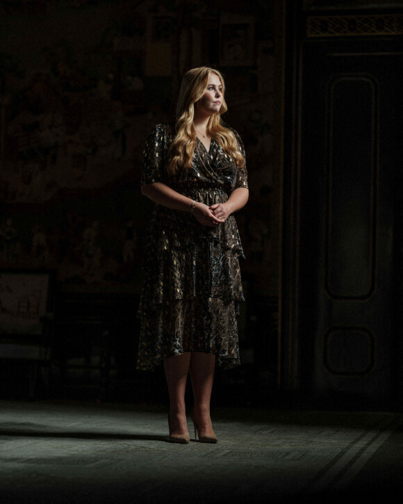 Nouveau portrait de la princesse Catharina-Amalia des Pays-Bas à l'occasion de ses 18 ans, le 7 décembre 2021. Photo prise au Huis ten Bosch Palace de La Haye, à l'automne 2021. Photo by RVD - Frank Ruiter/Royal House Of The Nethelands via Robin Utrecht/ABACAPRESS.COM