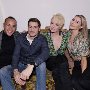 Exclusif - Laurent Maistret et Claude Dartois de Koh-Lanta, Katrina Patchett, Candice Pascal à la soirée du "Dimanche soir" au Gypsi Motel à Paris, France. © Rachid Bellak/Bestimage