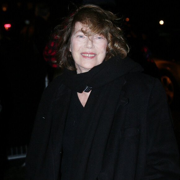 Jane Birkin - Arrivées au défilé de mode prêt-à-porter Céline à Paris.